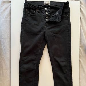 Acne Studio mens size 32/28 black denim jeans